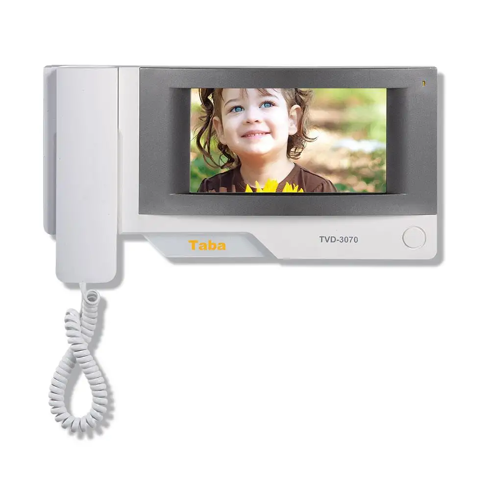 مانیتور درب بازکن تصویری رنگی تابا - صفحه لمسی  TVD-3070