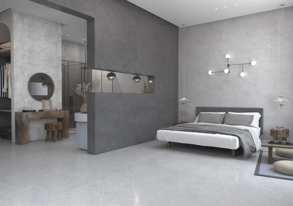 سرامیک کانتور طوسی تیره مات 120*60