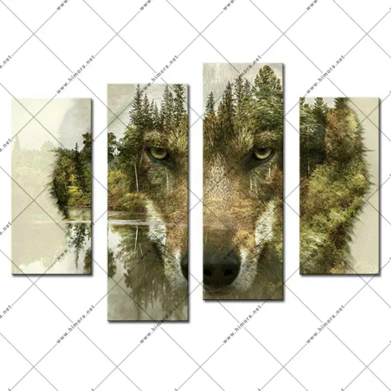 رادیاتور شیشه ای چهار تیکه هیمورا
