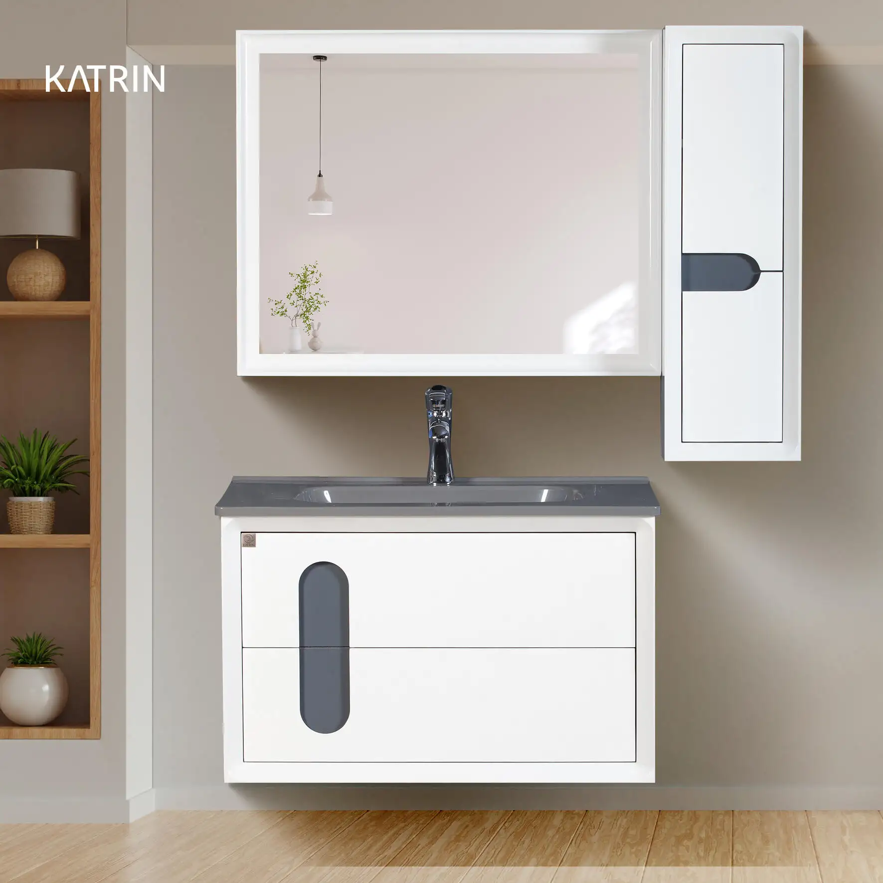روشویی کابینتی مدل تیارا