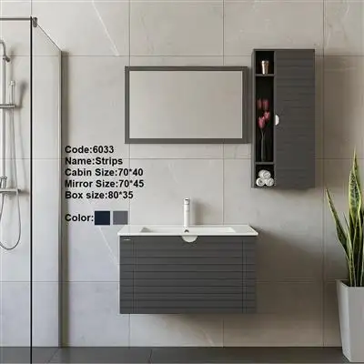 روشویی کابینتی pvc دیواری استریپس