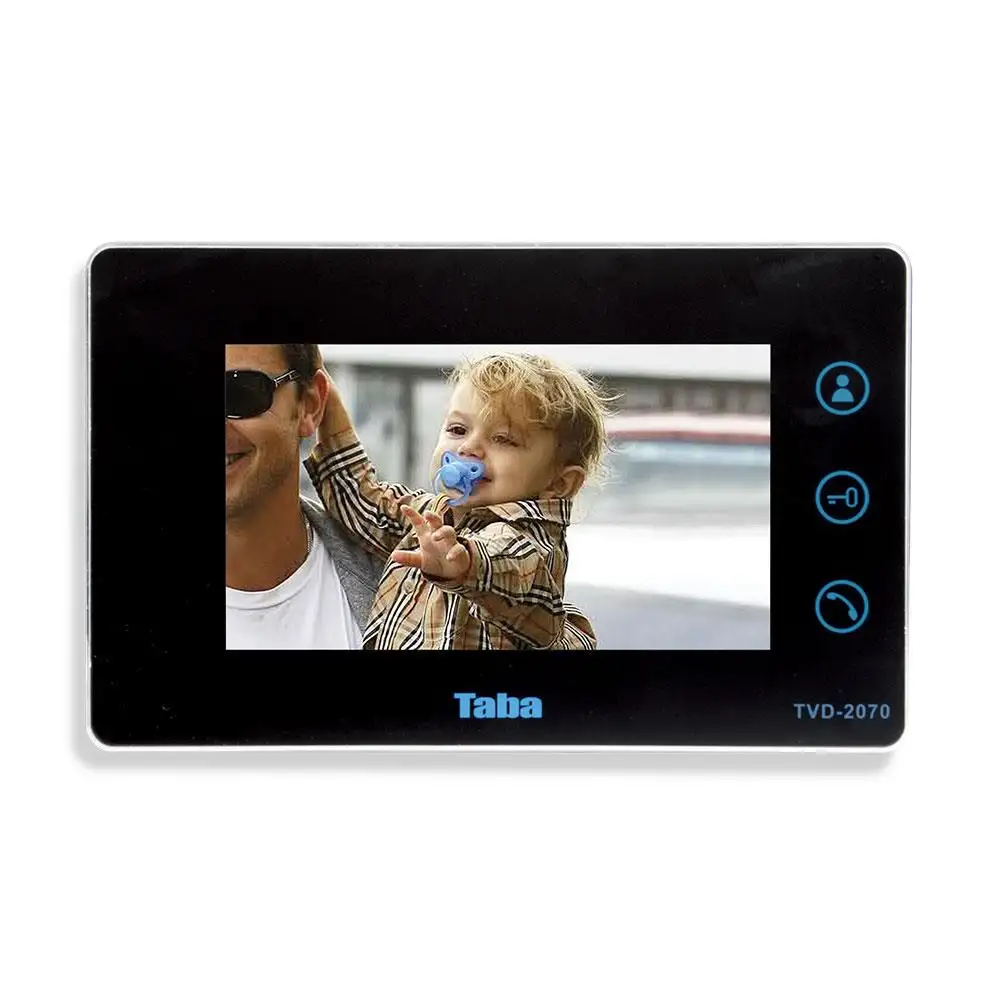 مانیتور درب بازکن تصویری رنگی تابا - صفحه لمسی  TVD-2070