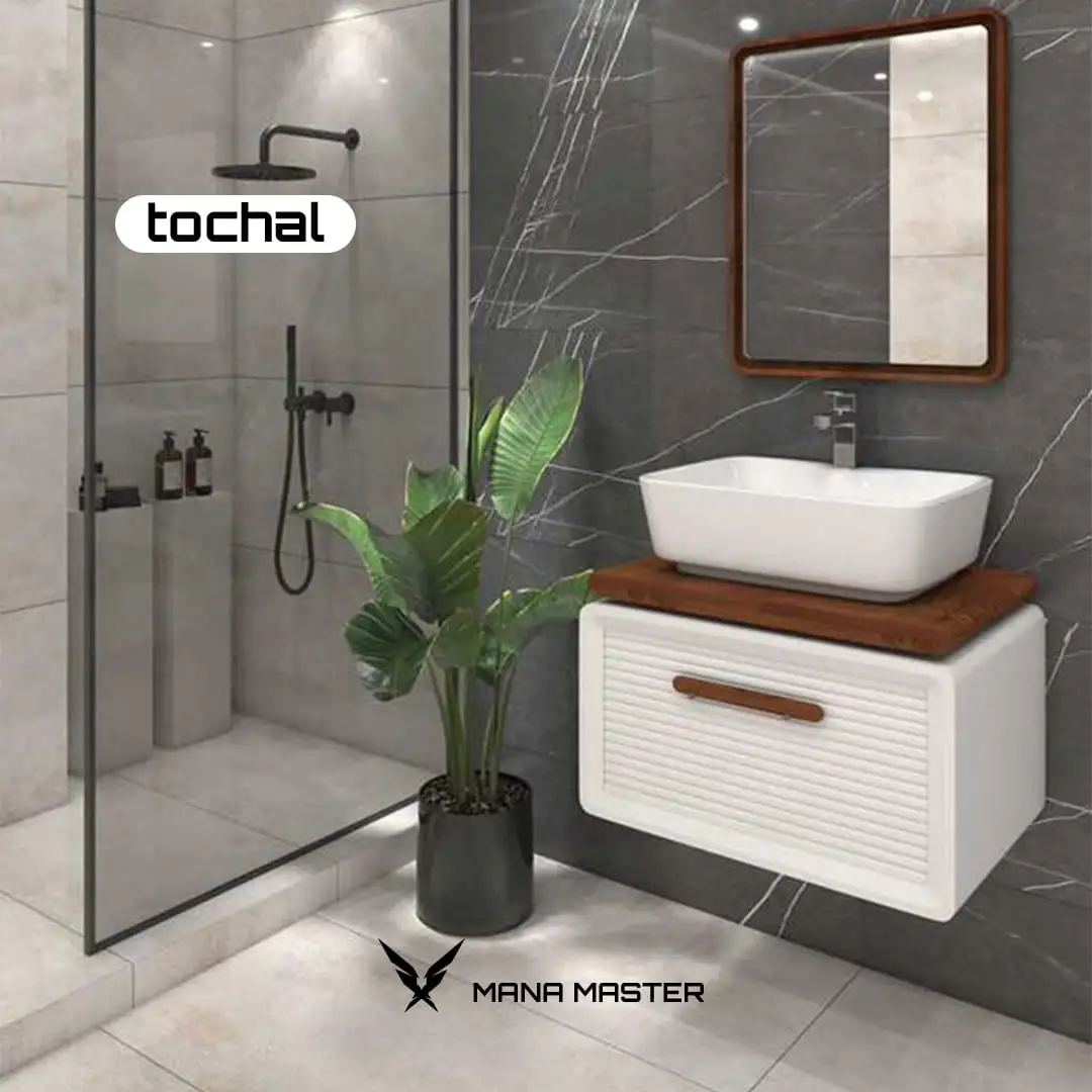 ست کابینت و روشویی کسری مدل توچال درجه 1