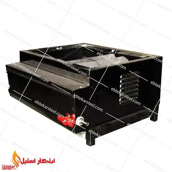 کباب پز گازی استیل 40 سانتی