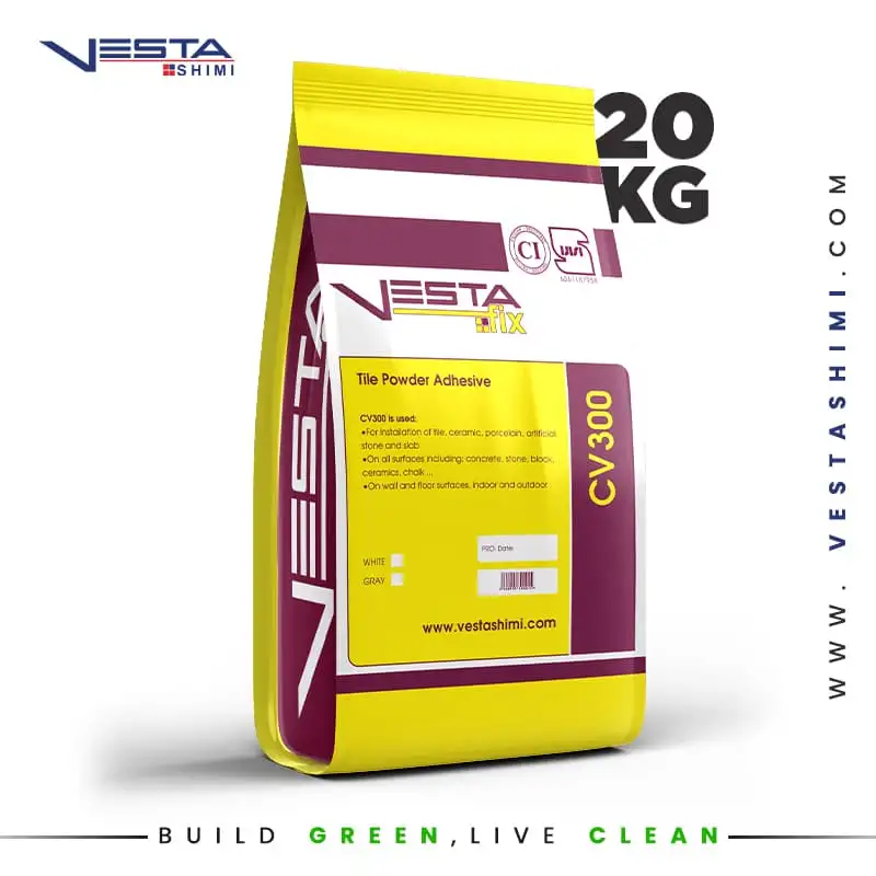 چسب کاشی پودری پرسلان (CV300)