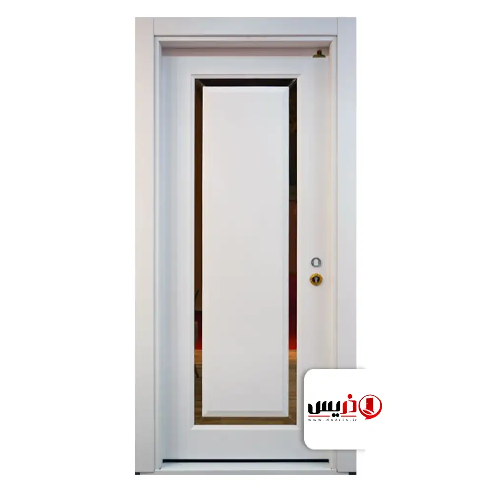 درب اتاق روکش mdf پی وی سی کد 11