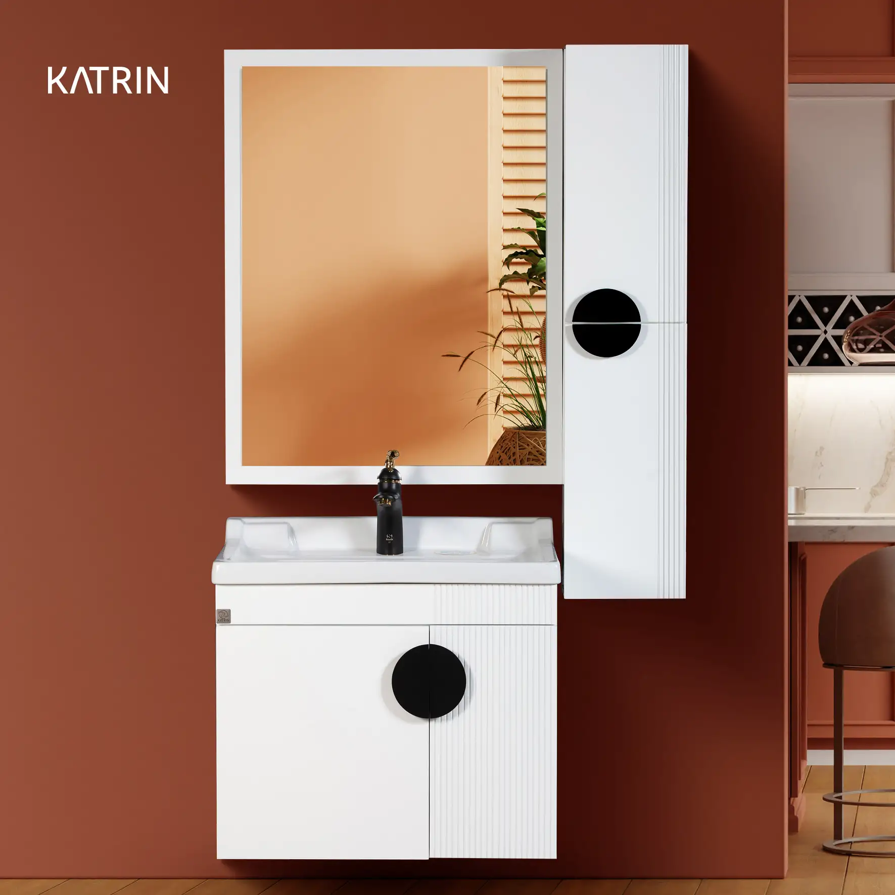 روشویی کابینتی مدل کیوان