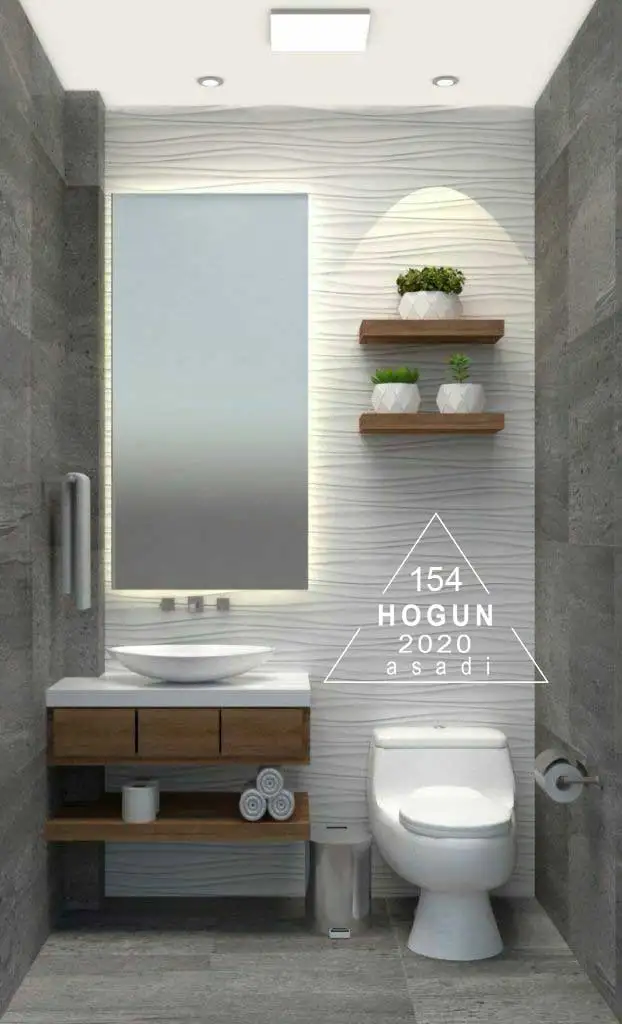 روشویی کابینتی طرح چوب