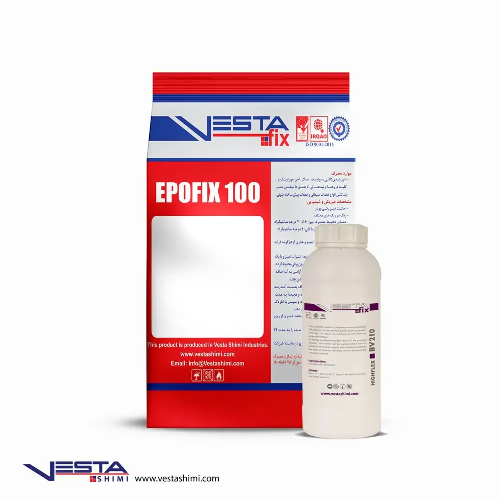 چسب پلیمری ضد اسید (Epofix 100+ High flex BV210)