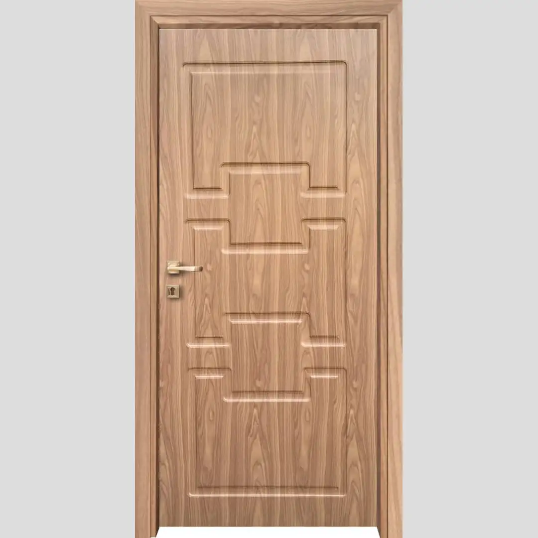 درب اتاق روکش mdf پی وی سی کد 18