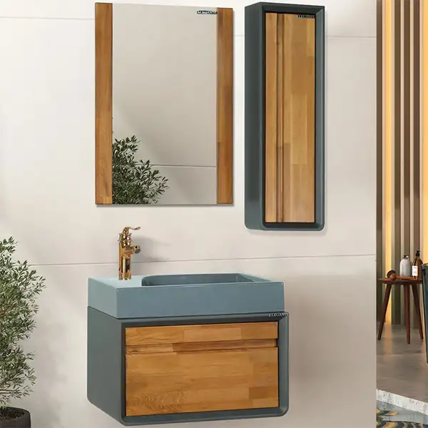 روشویی کابینتی الگانته مدل e140 | ابعاد 60 در 40