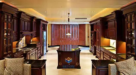 کابینت ،دکوراسیون داخلی تمام چوب راش