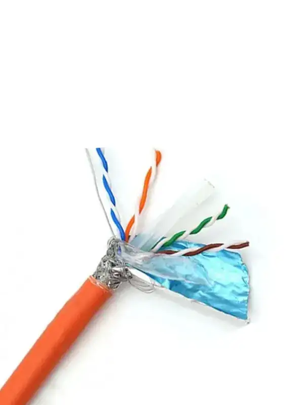 کابل شبکه Cat6 Sftp Nexans نگزنس تست فلوک چنل