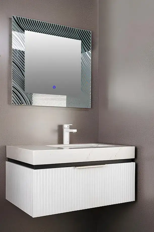 روشویی کابینتی SPA سنگ طبیعی کد 44