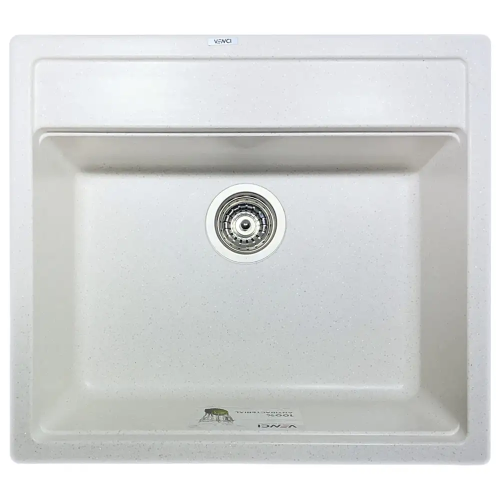 سینک گرانیتی تک لگن بدون سینی مدل Venci M-100