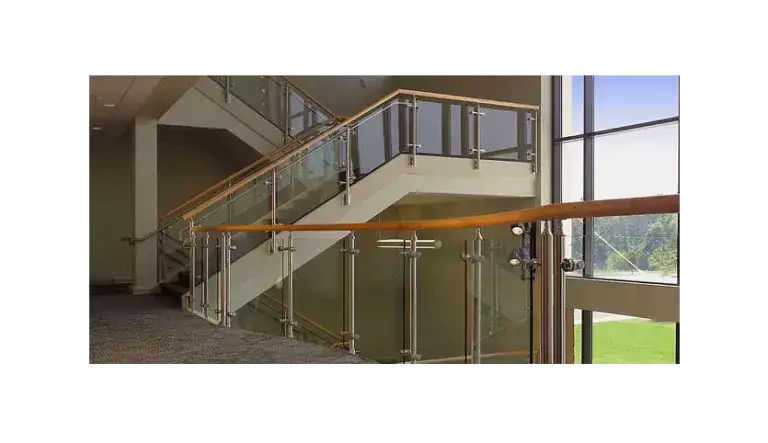 نرده شیشه ای (هندریل شیشه ای)