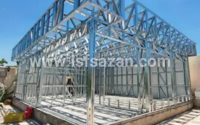 75 متر سازه ال اس اف (lsf) در شهریار