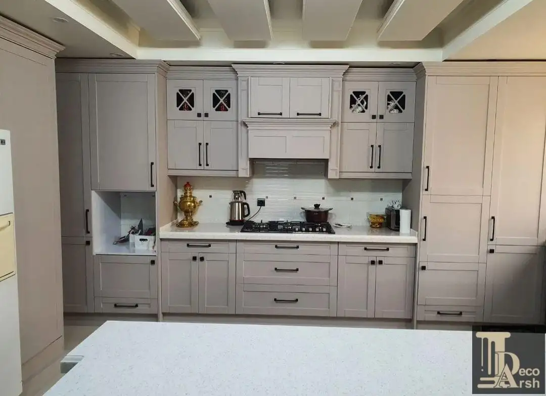 کابینت نئوکلاسیک شرکتی گرید C__ از طراحی تا اجرا را به مجموعه دکوراسیون داخلی دکو عرش بسپارید.