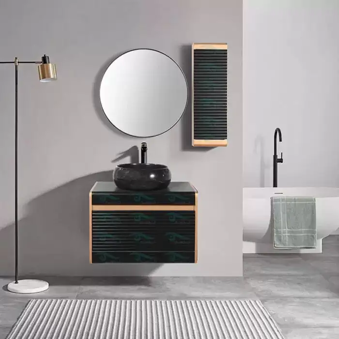 روشویی کابینتی تجسم مدل سپنتا مشکی